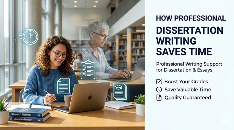 How Professional Dissertation Writing Support Saves Time