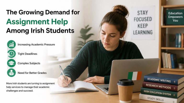 The Growing Demand for Assignment Help Among Irish Students